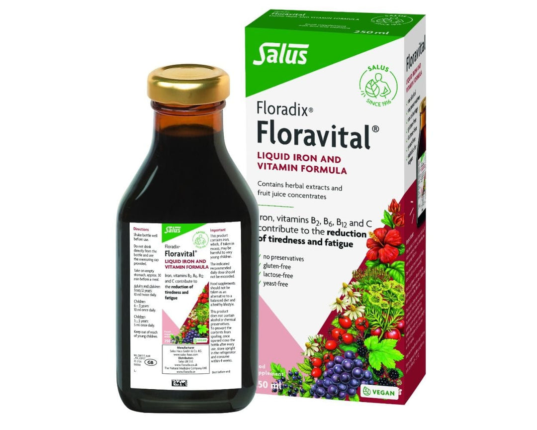 Floravital Liquid Iron and Vitamin Formula 250ml Multi Vitamins