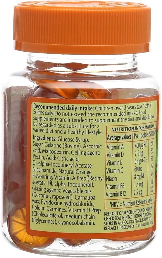 Haliborange Multivitamin Orange Softies for 3-12 Years (30) Multi Vitamins