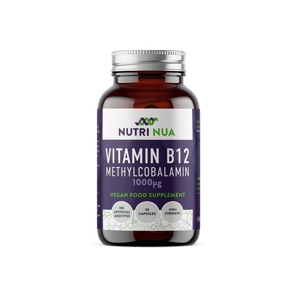 Nutri Nua Vitamin B12 Methylcobalamin 1000mcg (30) Multi Vitamins