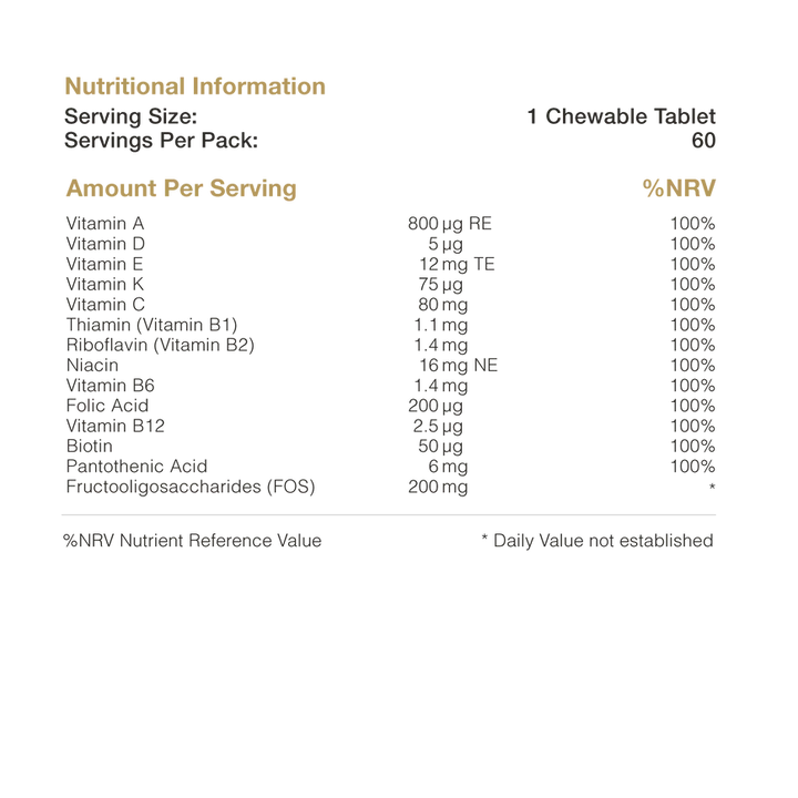 ProVen Kids Multivitamin 60 Chewables Multi Vitamins ProVen Kids Multivitamin 60 Chewables
