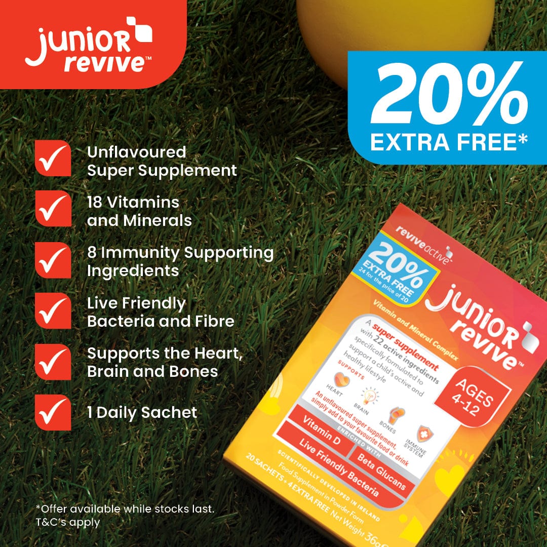 Revive Active Junior Revive & 20% Extra Free (20&4) Multi Vitamins