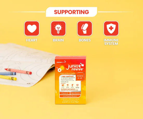 Revive Active Junior Revive 20 Sachets Multi Vitamins Revive Active Junior Revive 20 Sachets | Children’s Energy &amp; Immunity
