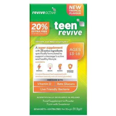 Revive Active Teen Revive with 20% Extra Free (20&4) Multi Vitamins