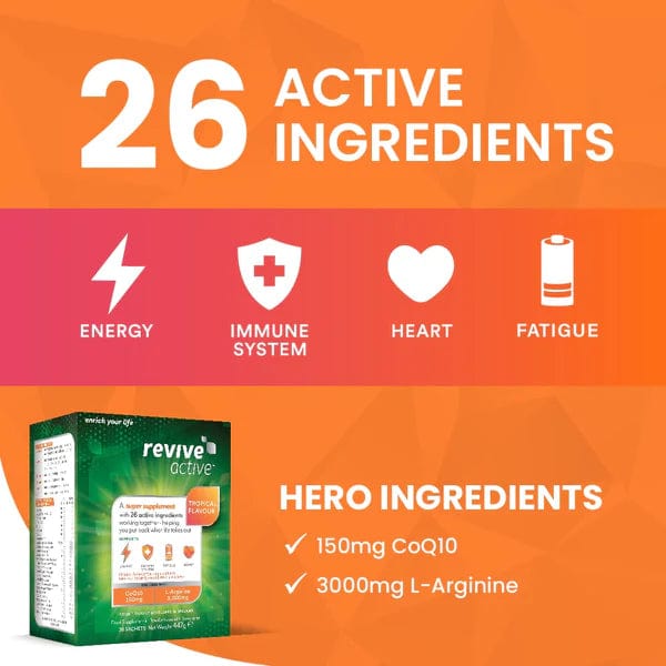 Revive Active Tropical Flavour (30) Multi Vitamins