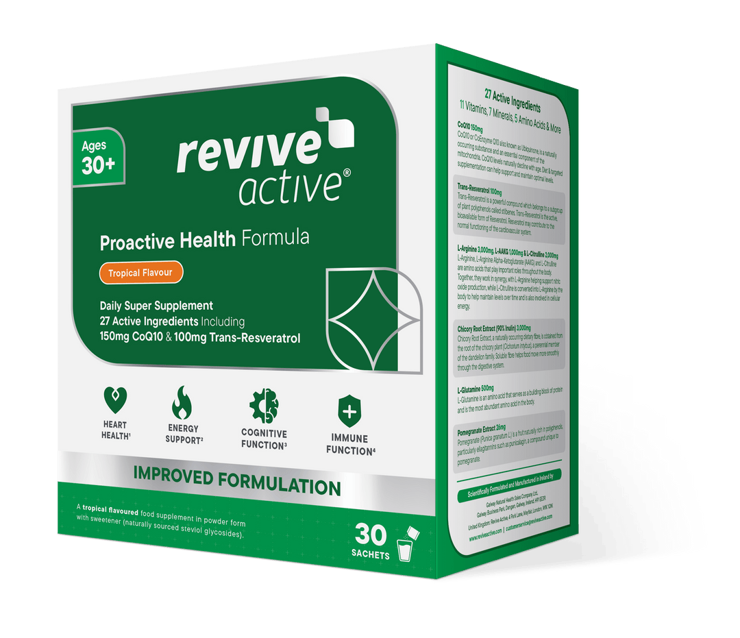 Revive Active Tropical Supplement 30 Sachets Multi Vitamins Revive Active Tropical Supplement 30 Sachets Energy &amp; Circulation Ireland