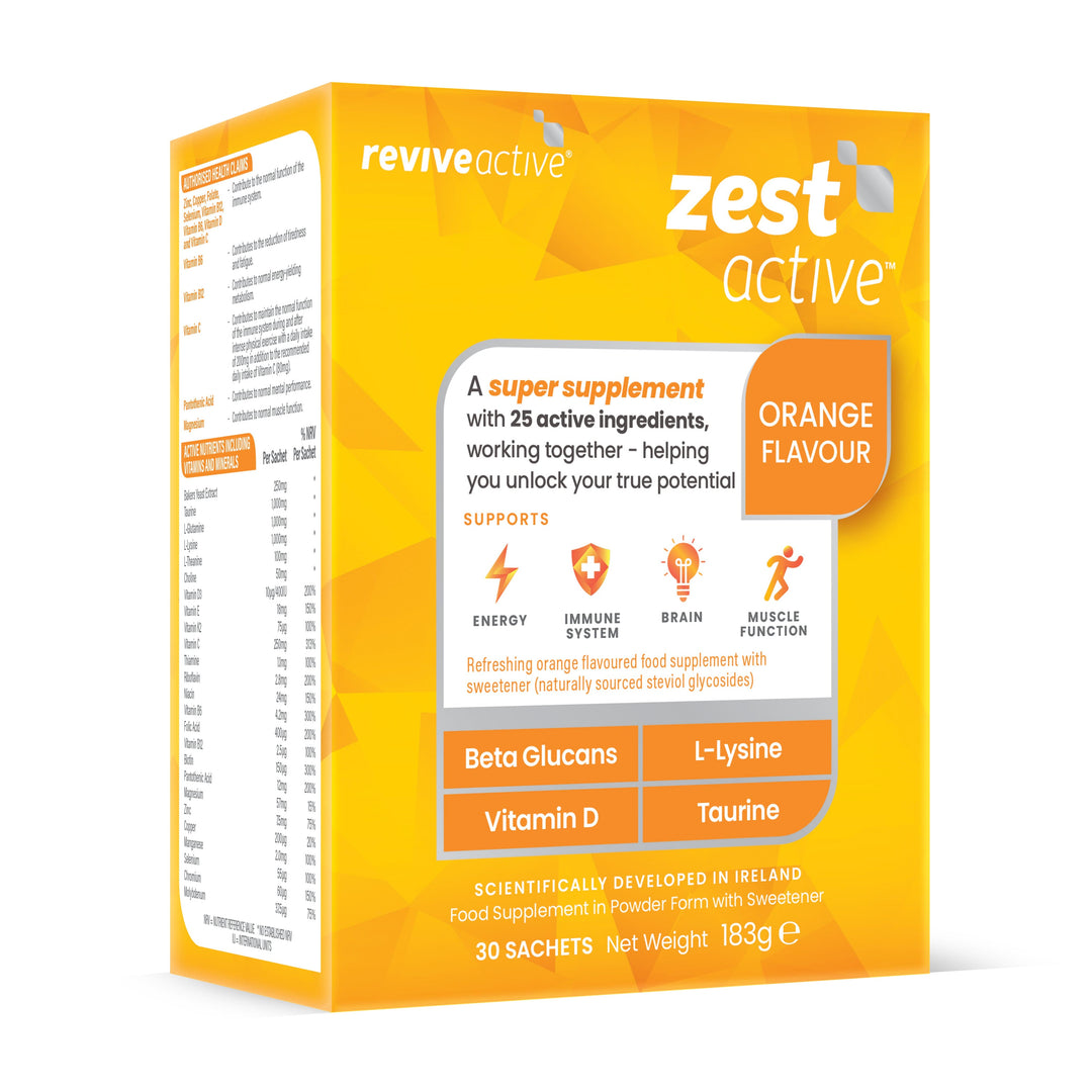Revive Active Zest Active 30 Sachets Ireland Multi Vitamins Revive Active Zest Active 30 Sachets Ireland