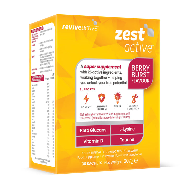 Revive Active Zest - Berry Burst 30 Multi Vitamins Revive Active Zest - Berry Burst 30