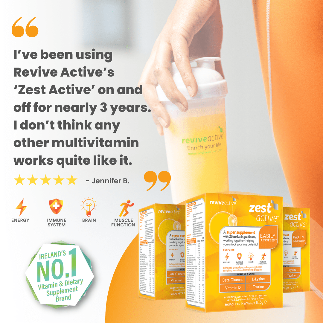 Revive Active Zest Active 30 Sachets Ireland – Lir Pharmacy