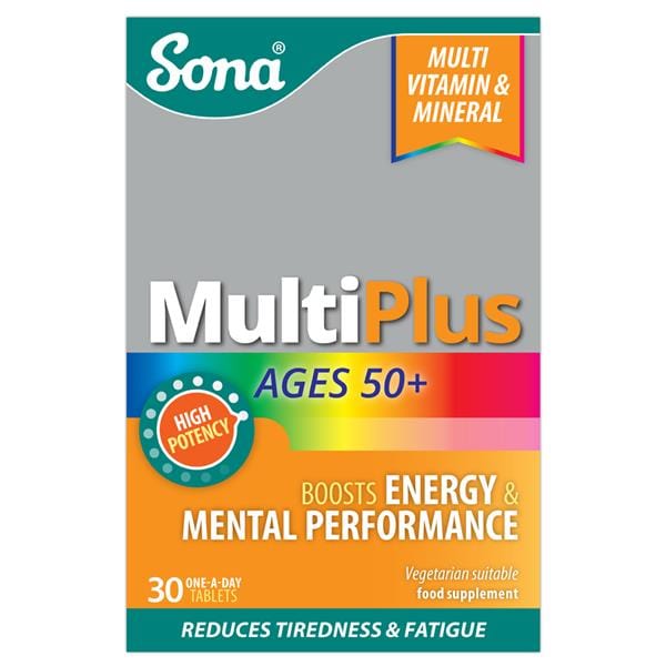 Sona MultiPlus Ages 50+ (30) Multi Vitamins