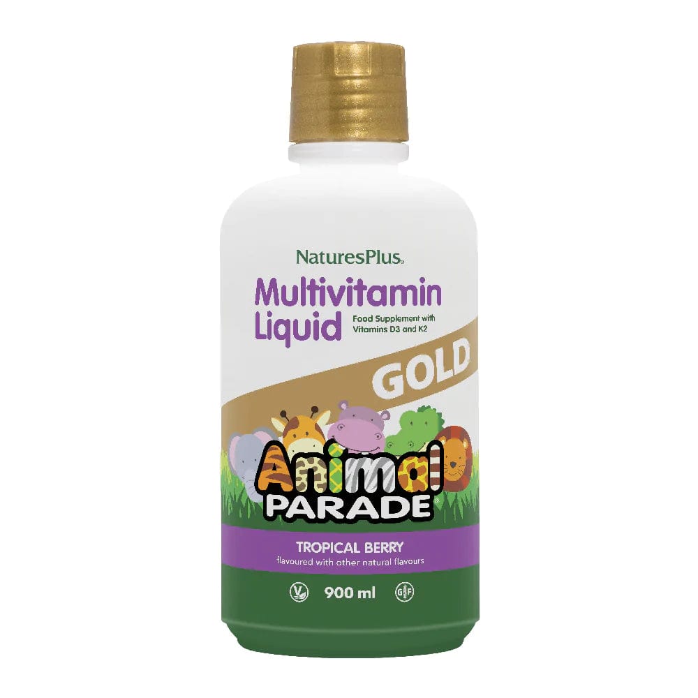 Source of Life Animal Parade Gold Liquid Childrens Multi Tropical Berry 480ml Multi Vitamins