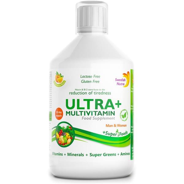 Swedish Nutra Ultra Plus Multi-Vitamin 500ml Multi Vitamins