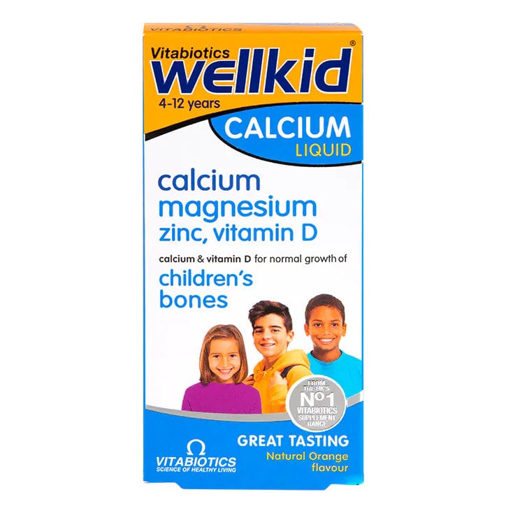 Vitabiotics Wellkid Calcium Liquid 150ml Multi Vitamins