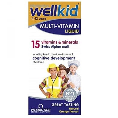 Vitabiotics Wellkid MultiVitamin Liquid (150ml) Multi Vitamins