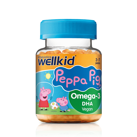 Vitabiotics Wellkid Peppa Pig Omega 3 Jellies (30) Multi Vitamins