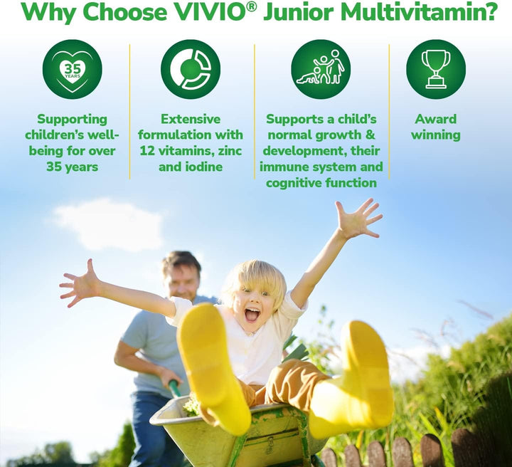 VIVIO Junior Liquid Multivitamin Tonic (250ml) Multi Vitamins Vivio Junior Liquid Multivitamin Tonic (250ml) | Vivioptal Junior