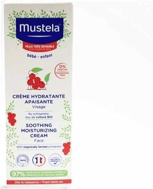 Mustela Soothing Moisturising Cream Face 40ml