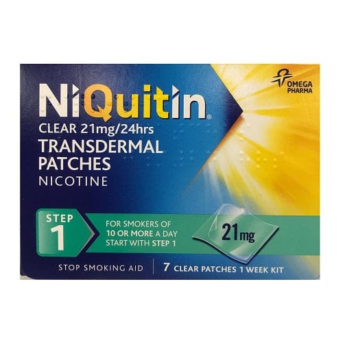 Niquitin Clear 21mg Transdermal Patches (7pk)