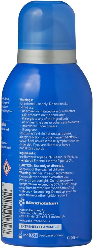 Deep Freeze Pain Relief Cold Spray 91g Pain Relief