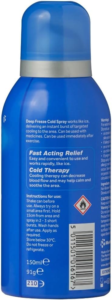 Deep Freeze Pain Relief Cold Spray 91g Pain Relief