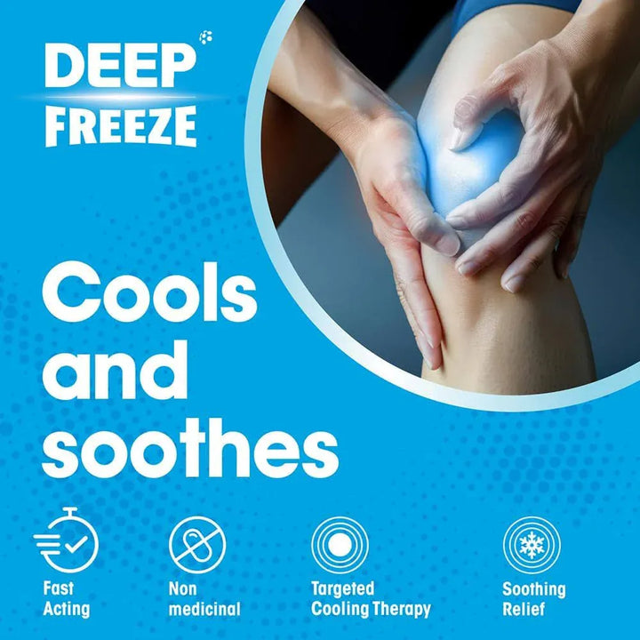 Deep Freeze Pain Relief Gel 100g Pain Relief Deep Freeze Pain Relief Gel 100g | Cooling Muscle &amp; Joint Relief Ireland