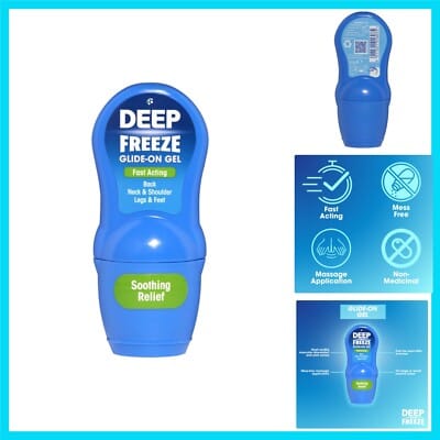 Deep Freeze Pain Relief Glide-On Gel 50g Pain Relief Deep Freeze Pain Relief Glide-On Gel 50g