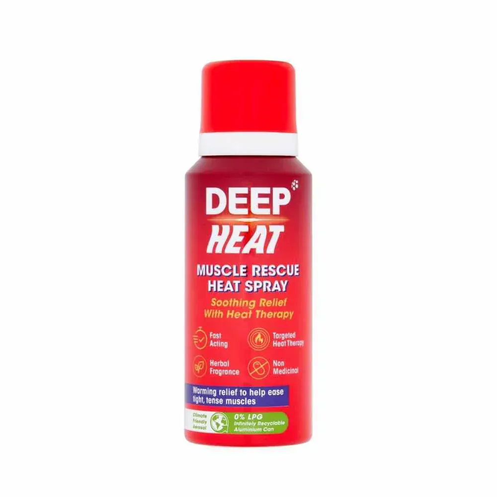 Deep Heat Pain Relief Spray (72.5ml) Pain Relief Deep Heat Pain Relief Spray (72.5ml)