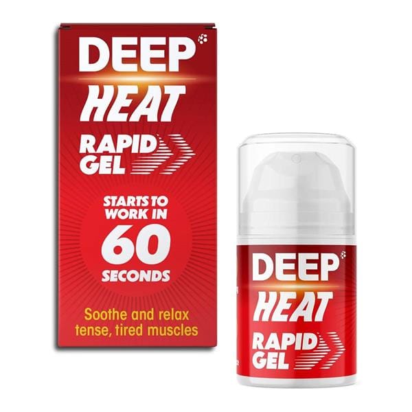 Deep Heat Rapid Gel 50Ml Pain Relief Deep Heat Rapid Gel 50Ml