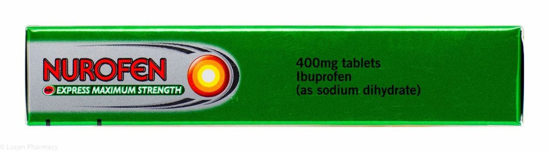 Nurofen Express Max Strength 400mg Ibuprofen Tablets (24) Pain Relief Nurofen Express Max Strength 400mg Ibuprofen Tablets (24)