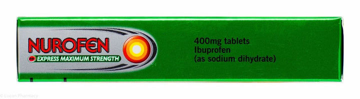 Nurofen Express Max Strength 400mg Ibuprofen Tablets (24) Pain Relief Nurofen Express Max Strength 400mg Ibuprofen Tablets (24)