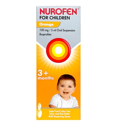 Nurofen For Children from 3 months Orange (200ml) Pain Relief PA0979/032/001