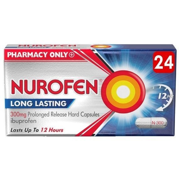 Nurofen Long Lasting 300mg (24) Pain Relief