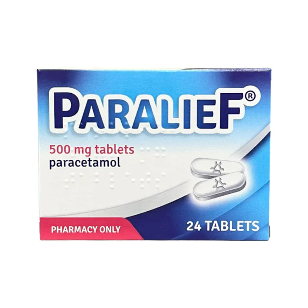 Paralief  Tablets 500mg Paracetamol (24) Pain Relief Paralief  Tablets 500mg Paracetamol (24)