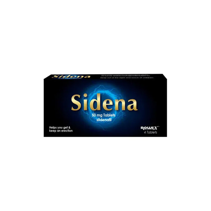 Sidena Sildenafil 50mg Tablets 4 pack Pharmacy Sidena Sildenafil 50mg Tablets 4 pack