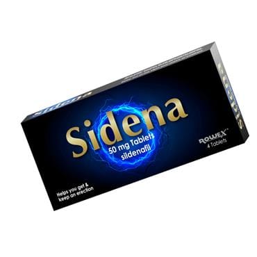 Sidena Sildenafil 50mg Tablets 4 pack Pharmacy Sidena Sildenafil 50mg Tablets 4 pack