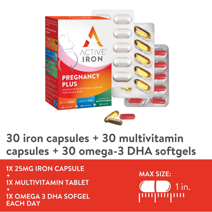 Active Iron Pregnancy Plus 90 Pregnancy Supplements