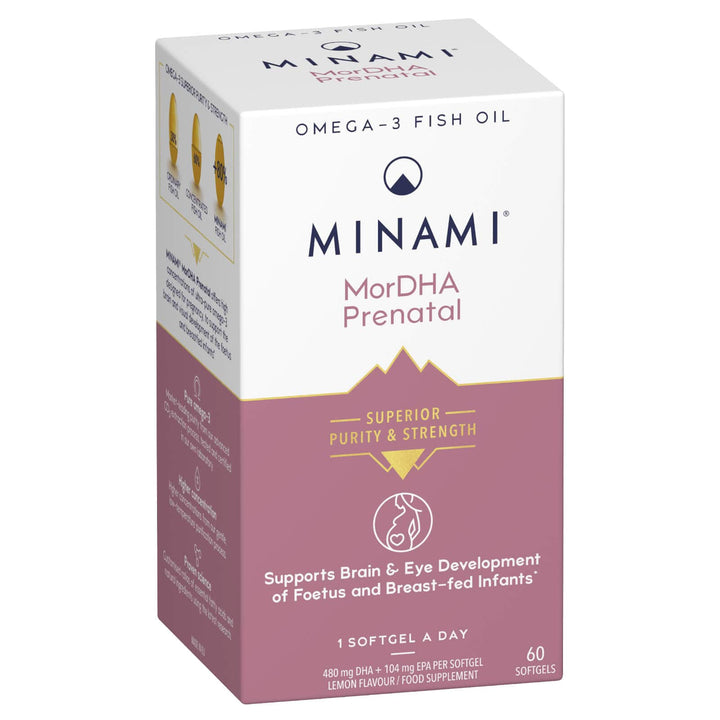 MorDHA Prenatal Omega-3 Fish Oil (60) Pregnancy Supplements