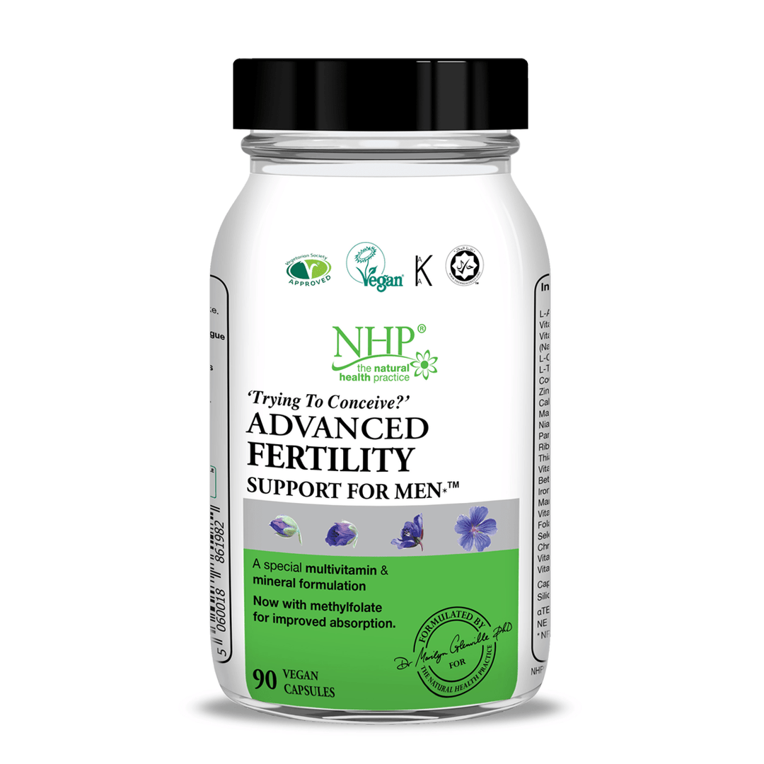 NHP Advanced Fertility Support for Men (90) Pregnancy Supplements