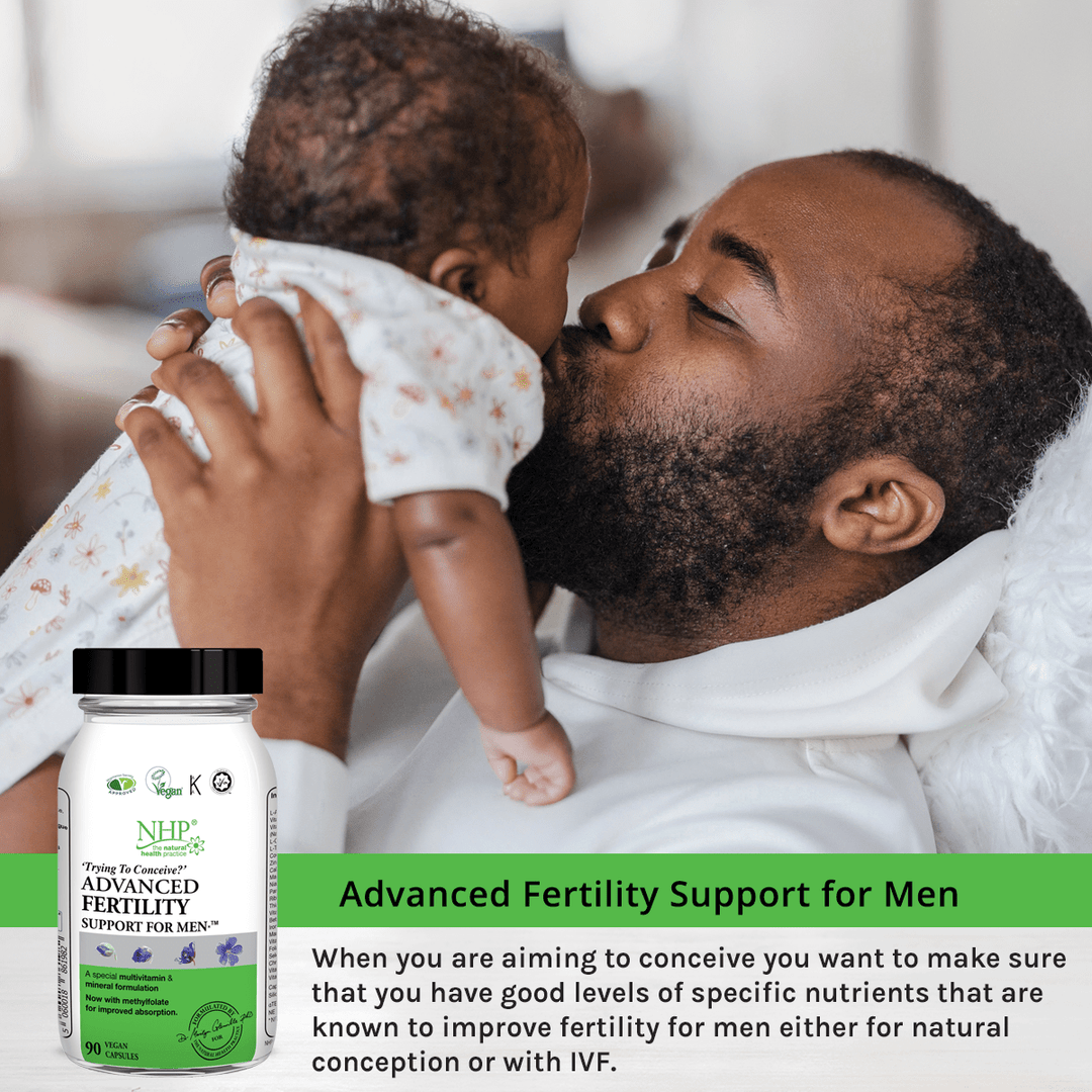 NHP Advanced Fertility Support for Men (90) Pregnancy Supplements