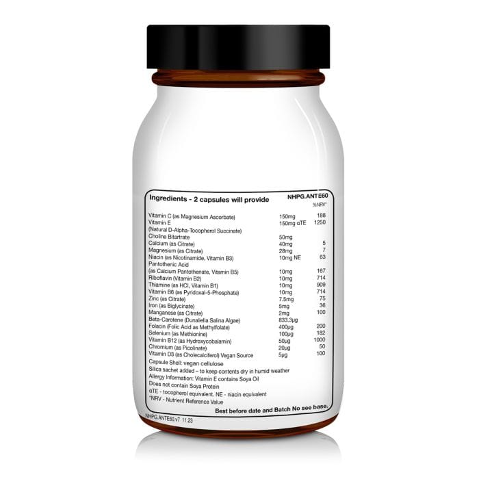 NHP Advanced Pregnancy Support 60 Capsules Pregnancy Supplements NHP Ante Natal Support 60 Capsules | Pregnancy Supplement Ireland