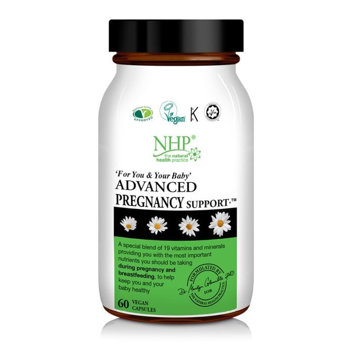 NHP Advanced Pregnancy Support 60 Capsules Pregnancy Supplements NHP Ante Natal Support 60 Capsules | Pregnancy Supplement Ireland