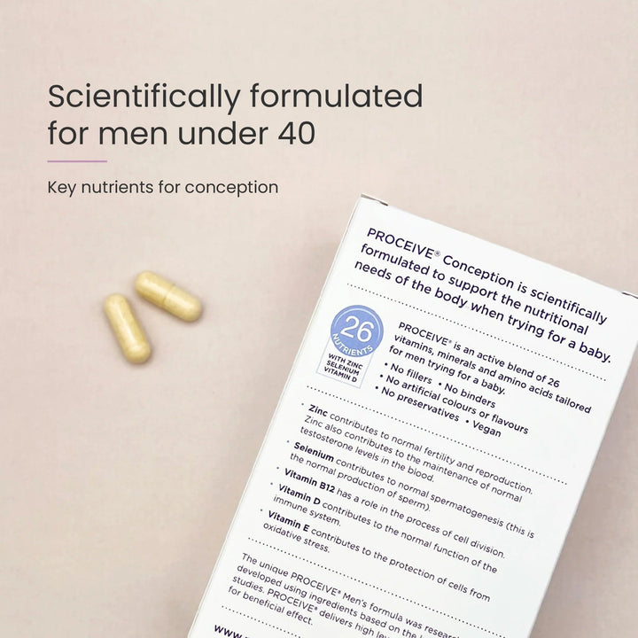 Proceive Conception Men (60) Pregnancy Supplements