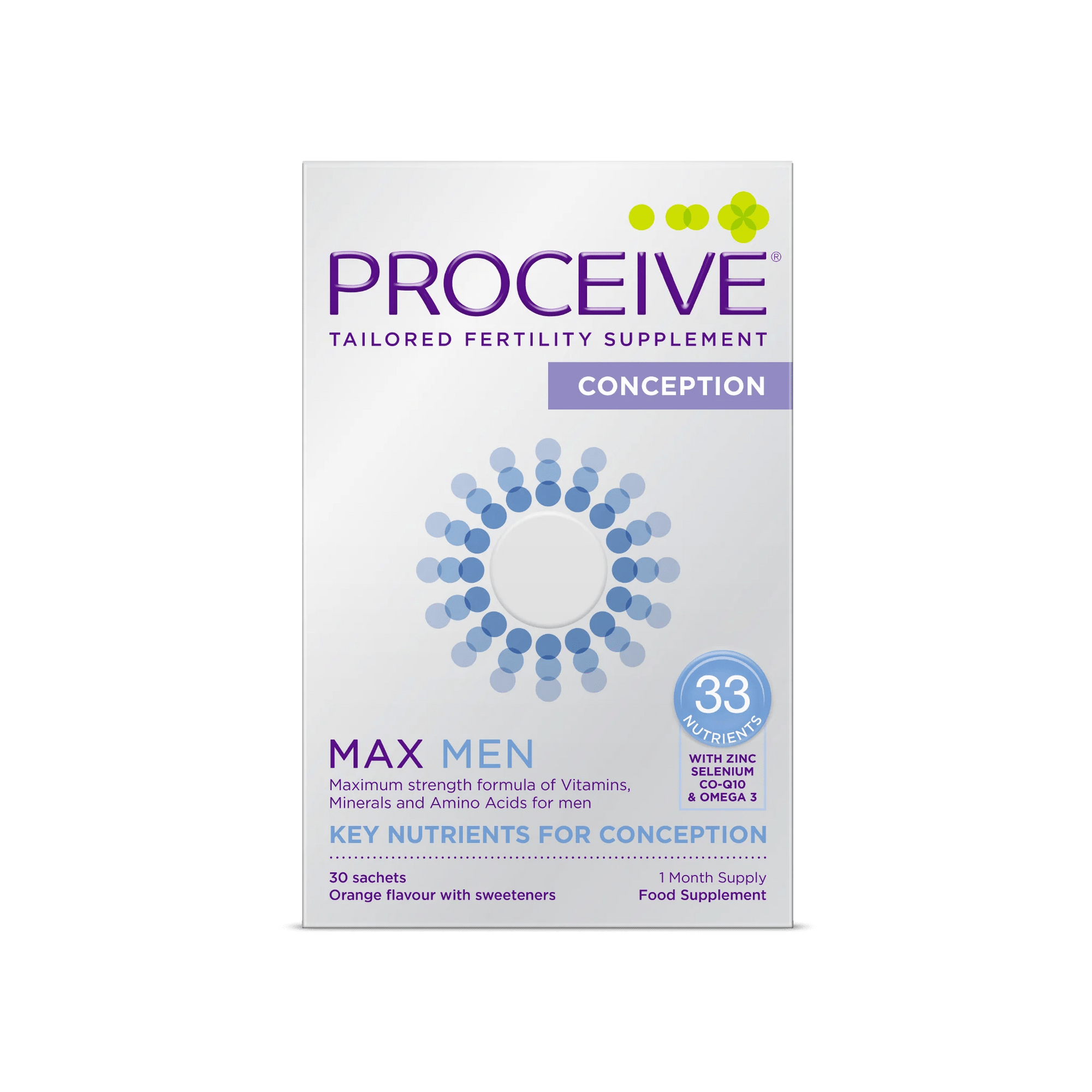 Proceive Conception Men Max 30 Capsules - Image 2