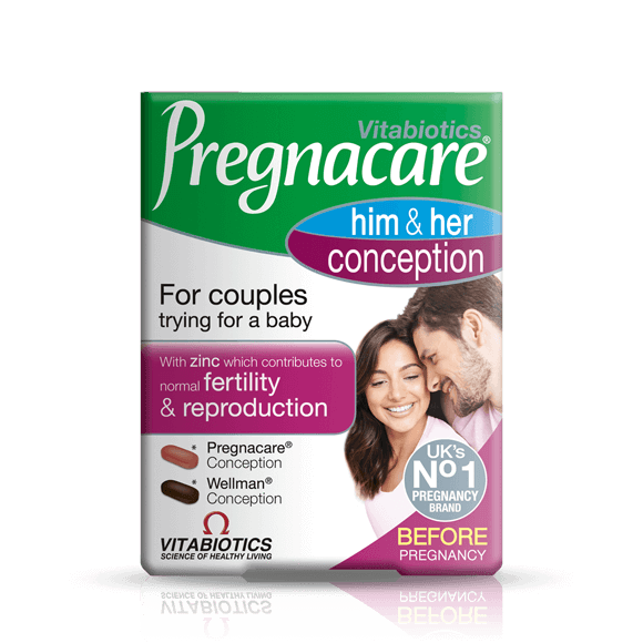 Vitabiotics - Pregnacare Him & Her Conception (60) Pregnancy Supplements