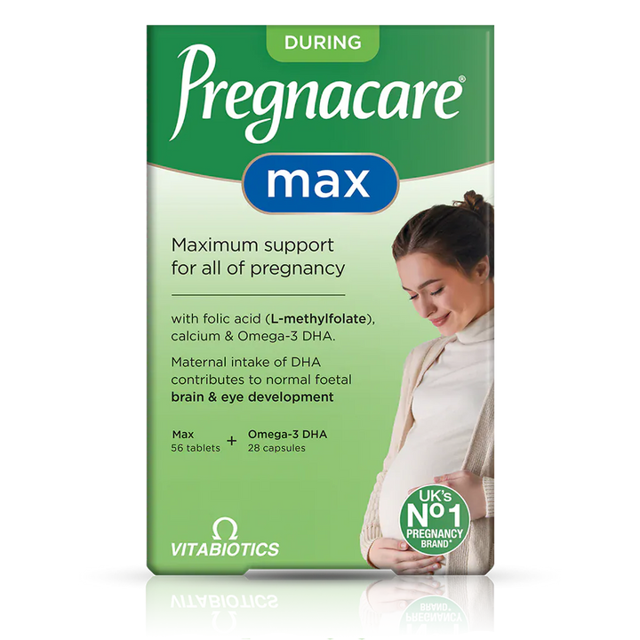 Vitabiotics Pregnacare Max 56 Tablets &amp; 28 Capsules Pregnancy Supplements Vitabiotics Pregnacare Max 56 Tablets &amp; 28 Capsules | Pregnancy Vitamins Ireland