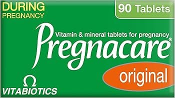 Vitabiotics Pregnacare Original 90 Tablets Pregnancy Supplements Vitabiotics Pregnacare Original 90 Tablets | Pregnancy Vitamins Ireland