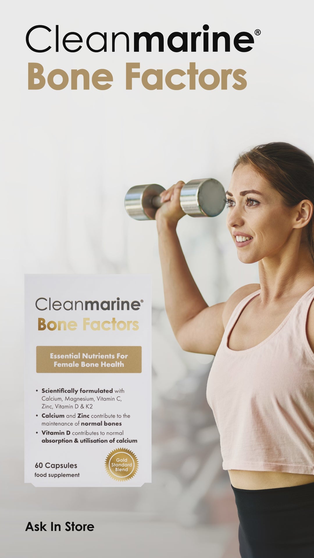Cleanmarine Bone Factors 60 Capsules