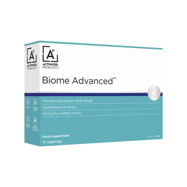 Activated Probiotics, Biome Advanced™ Probiotics 30 Capsules Probiotics Activated Probiotics, Biome Advanced™ Probiotics 30 Capsules