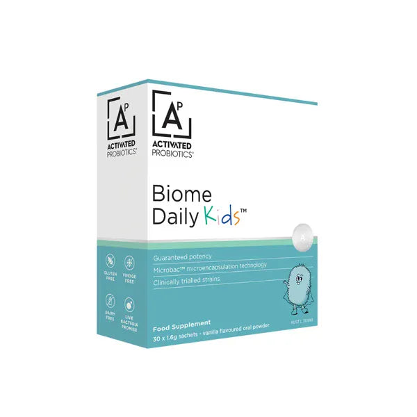 Activated Probiotics, Biome Daily Kids™ Probiotics 30 Sachets Probiotics Activated Probiotics, Biome Daily Kids™ Probiotics 30 Sachets