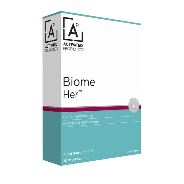 Activated Probiotics, Biome Her™ Probiotics 30 Capsules Probiotics Activated Probiotics, Biome Her™ Probiotics 30 Capsules
