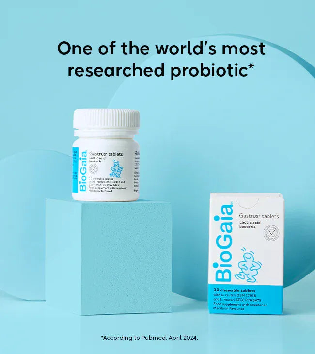 BioGaia Gastrus 30 Chewable Tablets Probiotics BioGaia Gastrus 30 Chewable Tablets | Lir Pharmacy